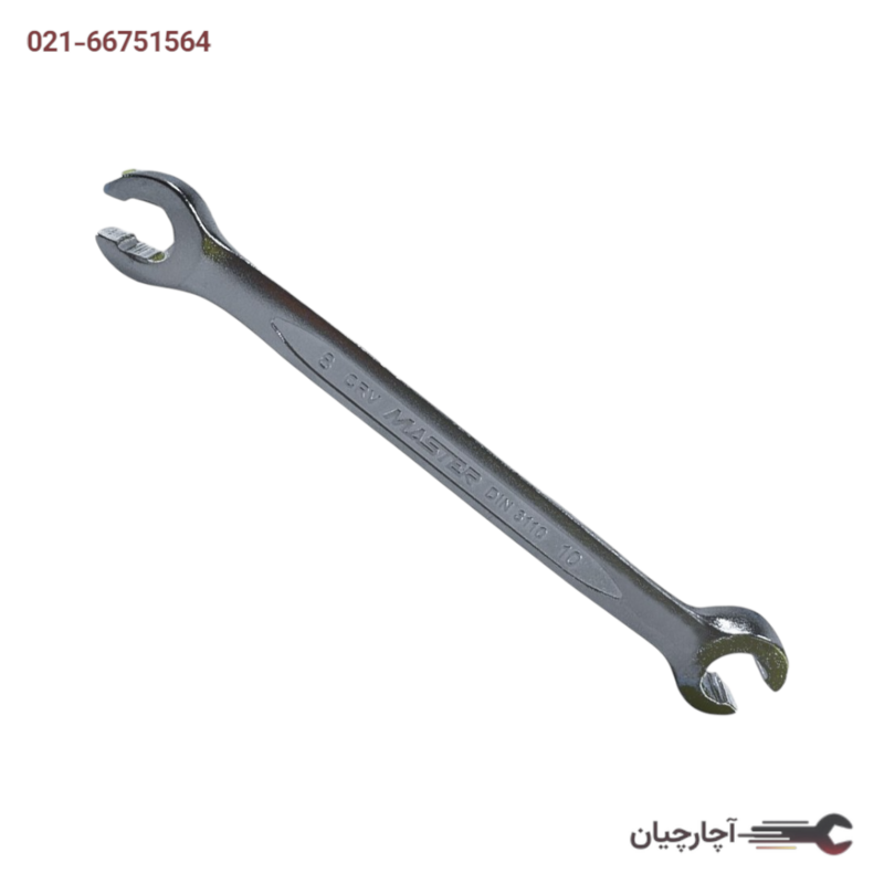 آچار دوسررینگی چاکدار 8×10 برند مسترتولز تایوان