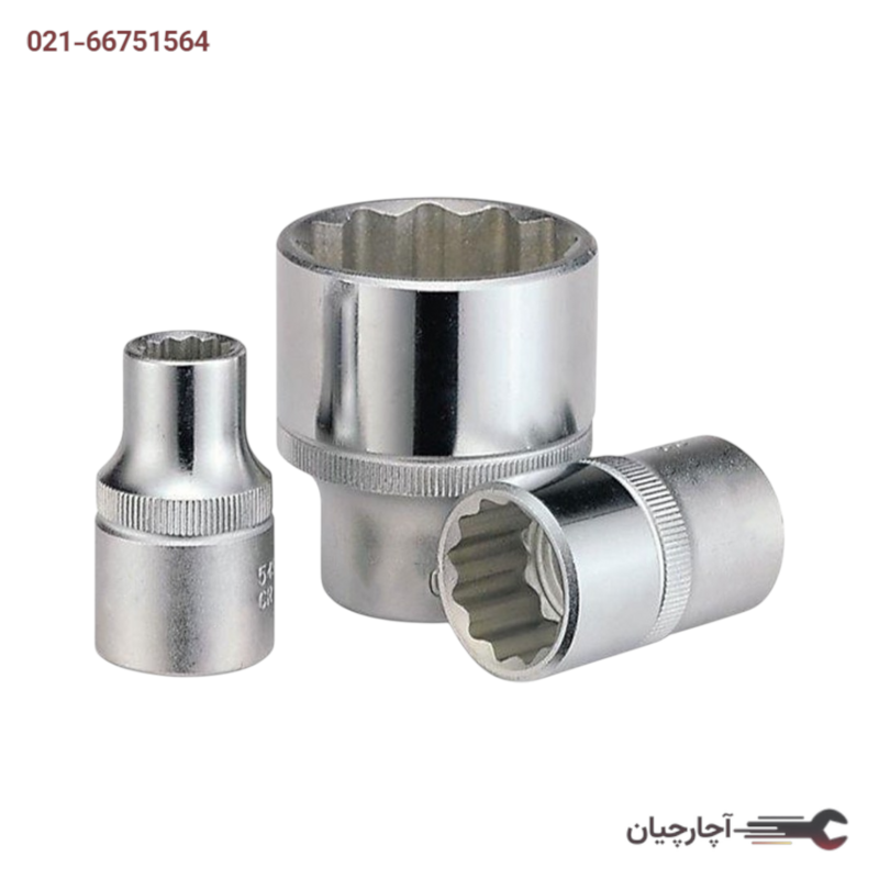 بکس سفید درایو 3/4 دوازده پر سایز 24