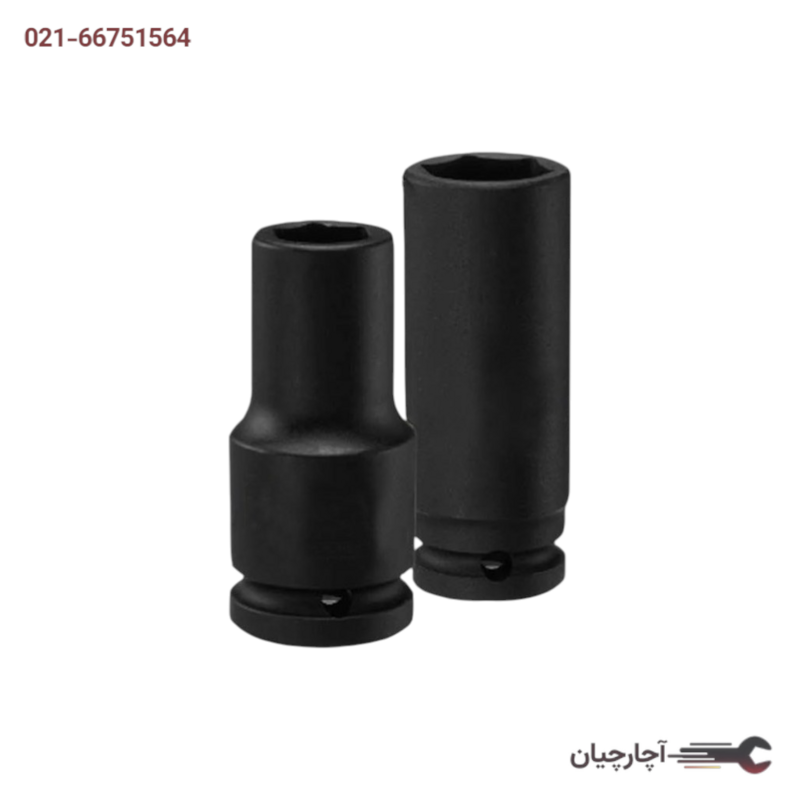 بکس مشکی درایو 3/4 شش پر بلند سایز 33