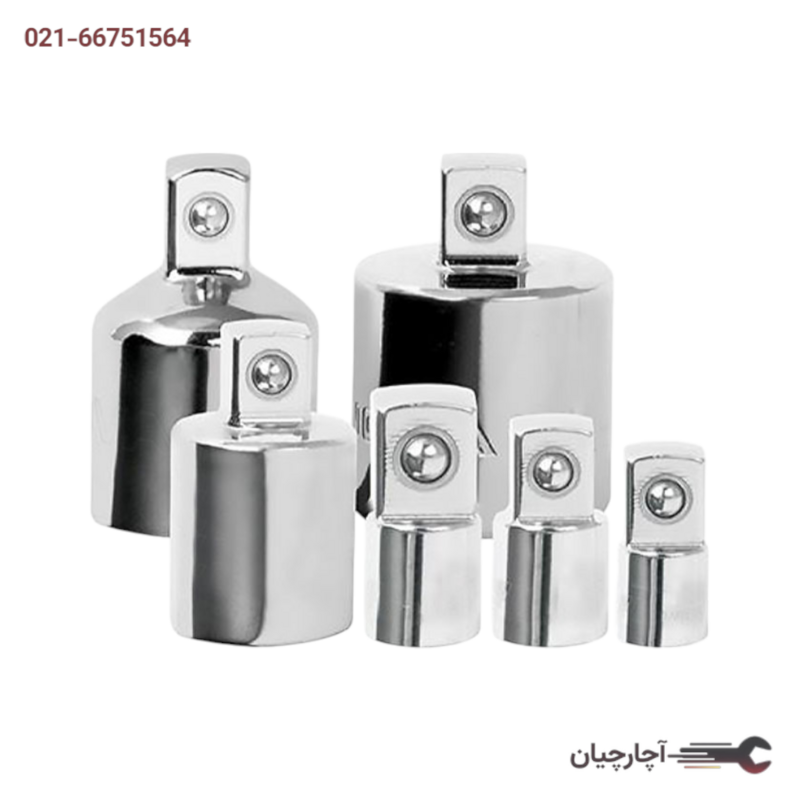 تبدیل بکس 3/8 به 1/2 سفید برند مسترتولز تایوان