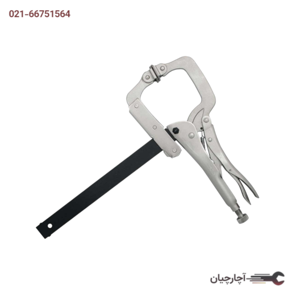 انبر قفلی تسمه دار 10 اینچ برند ایران پتک