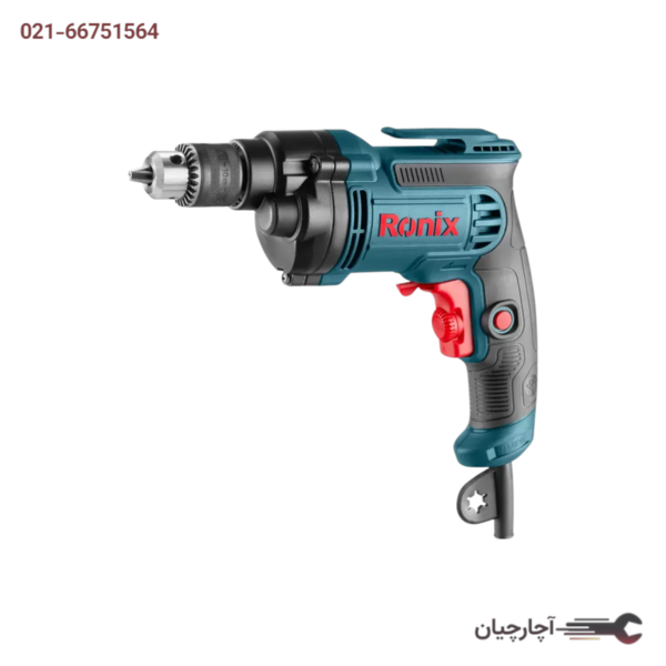 دریل برقی 10 میلی متری آچاری 500 وات برند رونیکس کد کالا 2116