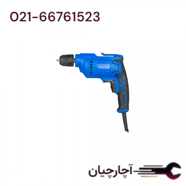 دریل اتوماتیک 450 وات برند نووا، کد کالا 2211