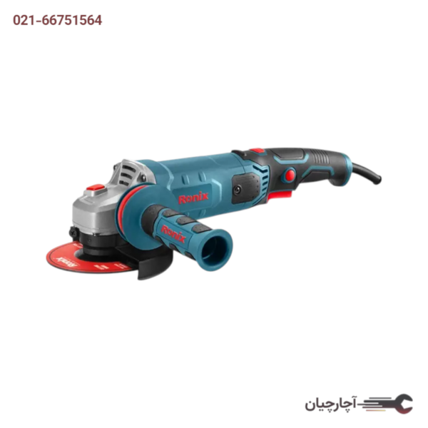 مینی فرز دسته بلند 125 میلی متر برند رونیکس کد کالا 3152