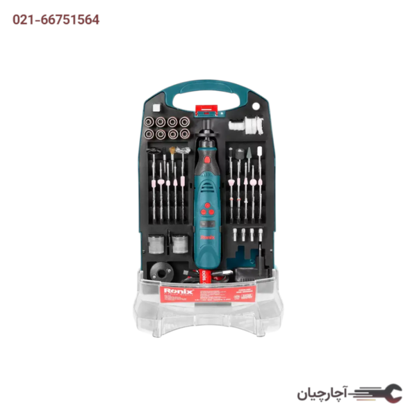 کیت فرز مینیاتوری 3/6ولت شارژی برند رونیکس کد کالا 3420