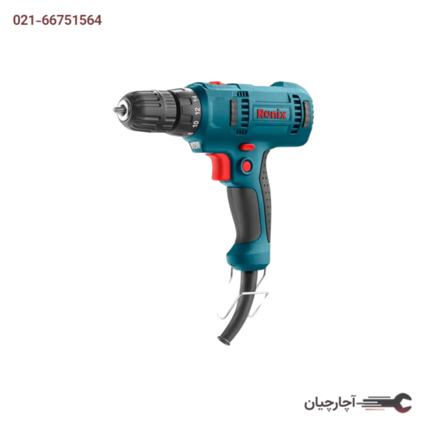 پیچ گوشتی برقی ترکمتدار دو سرعته 230 وات برند رونیکس کد کالا 2510