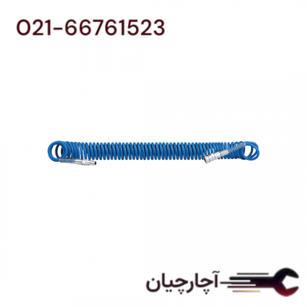 شلنگ فنری باد 10 متری برند نووا، کد کالا 6110