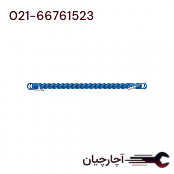 شلنگ فنری باد 15 متری برند نووا، کد کالا 6115