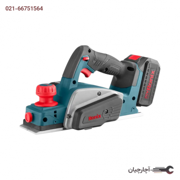رنده نجاری شارژی 20 ولت برند رونیکس، کد کالا 8603