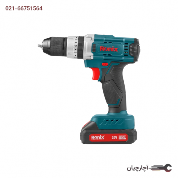 دریل پیچ گوشتی شارژی 20 ولت برند رونیکس، کد کالا 8620