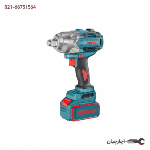 بکس شارژی موتور براش لس 1000 نیوتن متری NEW برند رونیکس، کد کالا 8675