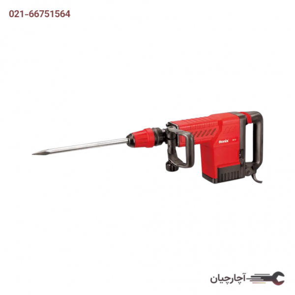 چکش تخریب برقی تاپ الین 11 کیلویی 1500 وات 25 ژول برند رونیکس، کد کالا 2810
