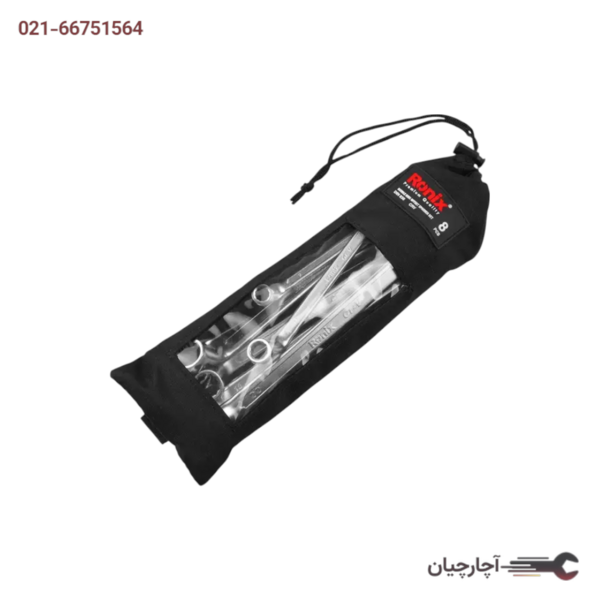سری آچار دو سر رینگ کیفی 8 عددی برند رونیکس، کد کالا RH-2301