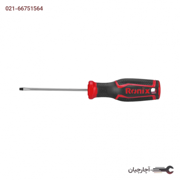 پیچ گوشتی ساده 125×5 دوسو برند رونیکس، کد کالا RH-2743