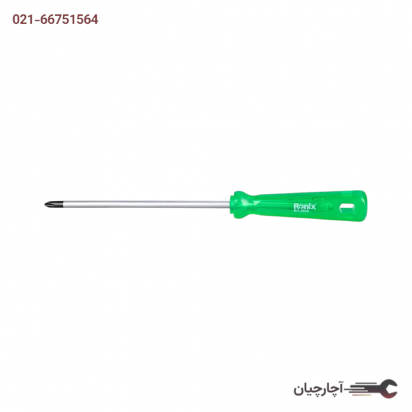 پیچ گوشتی 150×6 چهار سو برند رونیکس، کد کالا RH-2869