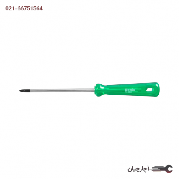 پیچ گوشتی 125×6 چهار سو برند رونیکس، کد کالا RH-2865