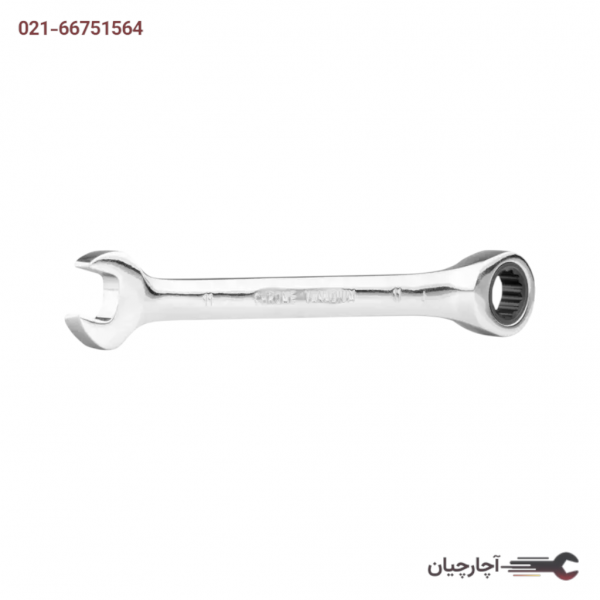 آچار یک سر جغجغه یک سر تخت سایز 11 برند رونیکس، کد کالا RH-2161