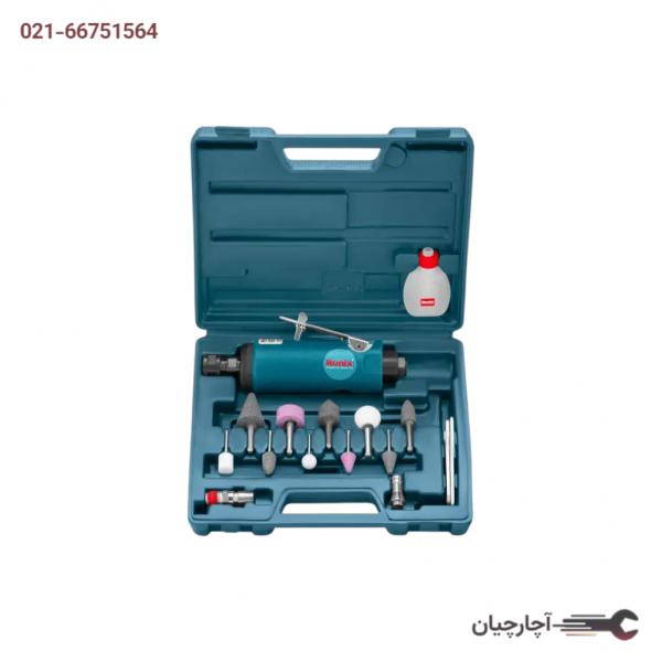 کیت فرز انگشتی بادی 16 پارچه برند رونیکس، کد کالا RA-1802