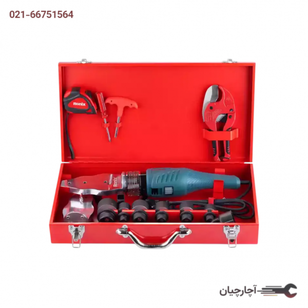 دستگاه جوش لوله سبز گوشه زن بامتعلقات برند رونیکس، کد کالا RH-4404