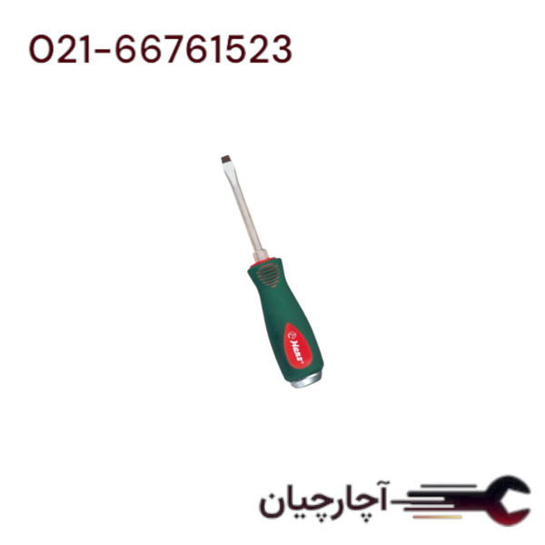 پیچ گوشتی دو سو چکش خور10*300  برند هنس، کد کالا 0410M9-12