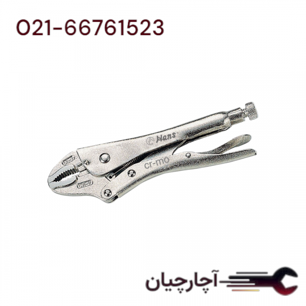 انبر قفلی سایز 7 برند هنس، کد کالا 1803-07