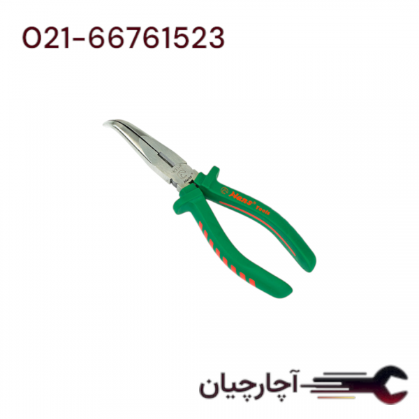 دمباریک سر کج سایز 8 برند هنس، کد کالا 1831-8