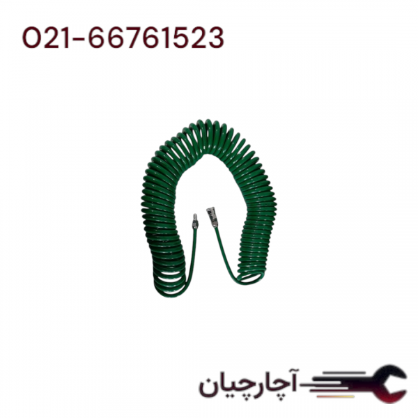 شیلنگ فنری 15 متری 8*12 برند هنس، کد کالا 8602-815