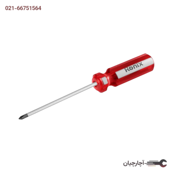 پیچ گوشتی تکی 150×8چهارسو برند رونیکس، کد کالا RH-2880