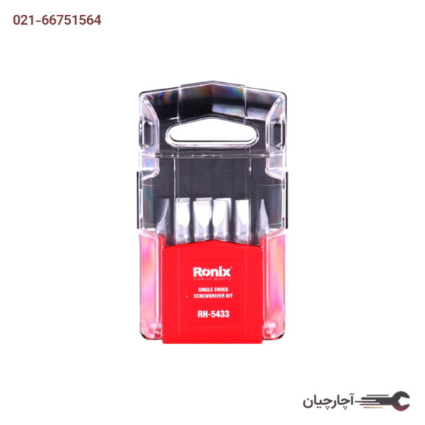 سر پیچ گوشتی یک سر دوسو 50میلی متر مات برند رونیکس، کد کالا RH-5433