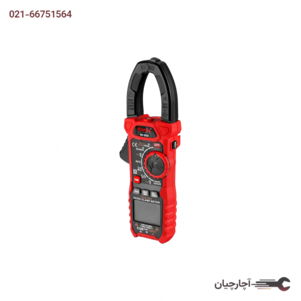 مولتی متر کلمپی AC/DC دیجیتال 1000 آمپر برند رونیکس، کد کالا RH-9603