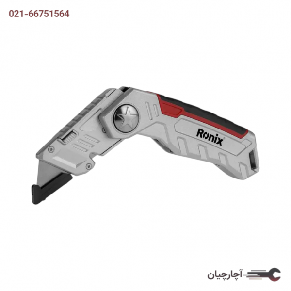 کاتر ذوزنقه ای تاشو FOLDING برند رونیکس، کد کالا RH-3009