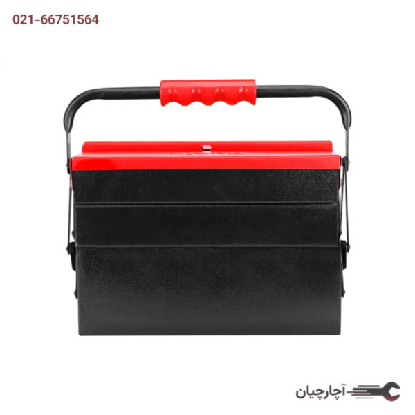 جعبه ابزار فلزی اتوماتیک 30 سانت 3 طبقه ساخت ایران برند رونیکس، کد کالا RH-9171