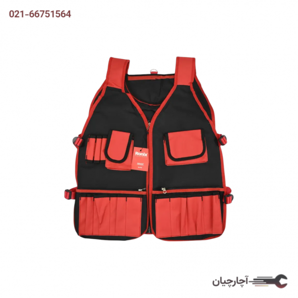 جلیقه کار ROVEST ساخت ایران برند رونیکس، کد کالا RH-9160