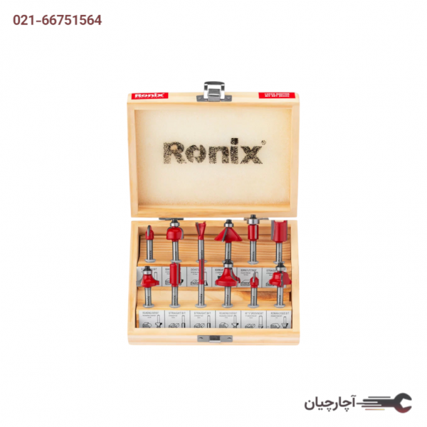 ست 12 عددی تیغ اور فرز برند رونیکس، کد کالا RH-5341