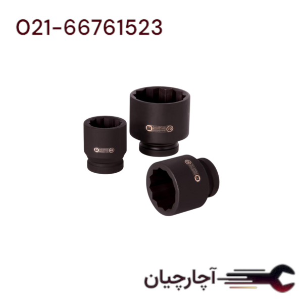 بکس فشار قوی درایو  1/2 6پر استاندارد 8 میلی متر  برند داناکو، کد کالا D740108