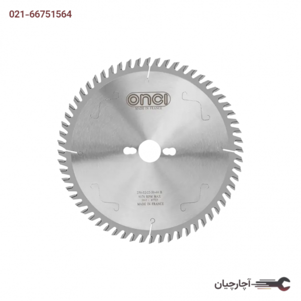 تیغ اره الماسه انسی معمولی 250*60 برند رونیکس، کد کالا LHS107568-0