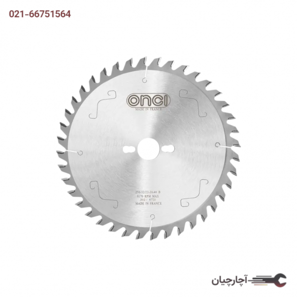 تیغ اره الماسه انسی معمولی 250*40 برند رونیکس، کد کالا LHS107569-0