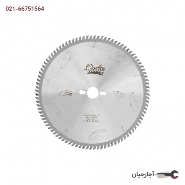 تیغ اره الماسه آلمینیوم انسی 96*300 برند رونیکس، کد کالا LHC20830032