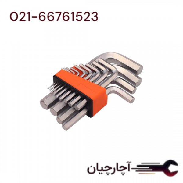 ست آچار آلن  13 عددی از 2-19میلی متر  برند داناکو، کد کالا D5971113