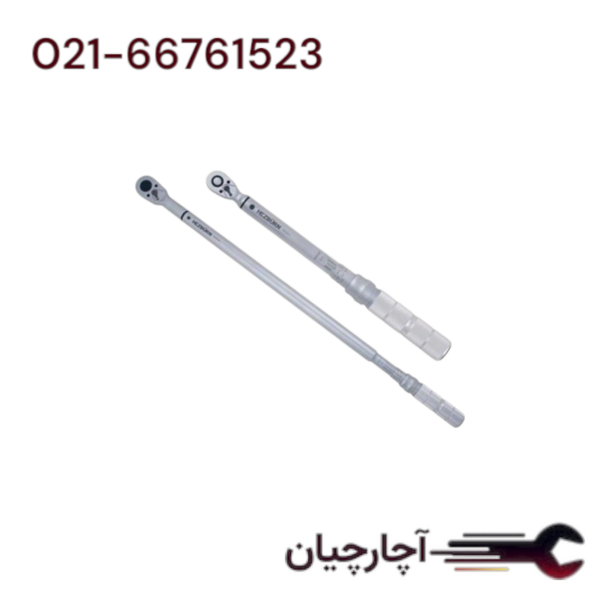 ترکمتر سری KFحرفه ای چپ گرد و راست گرد درایو 3/4 100-1000نیوتن متر برند هزبرن، کد کالا 70561000