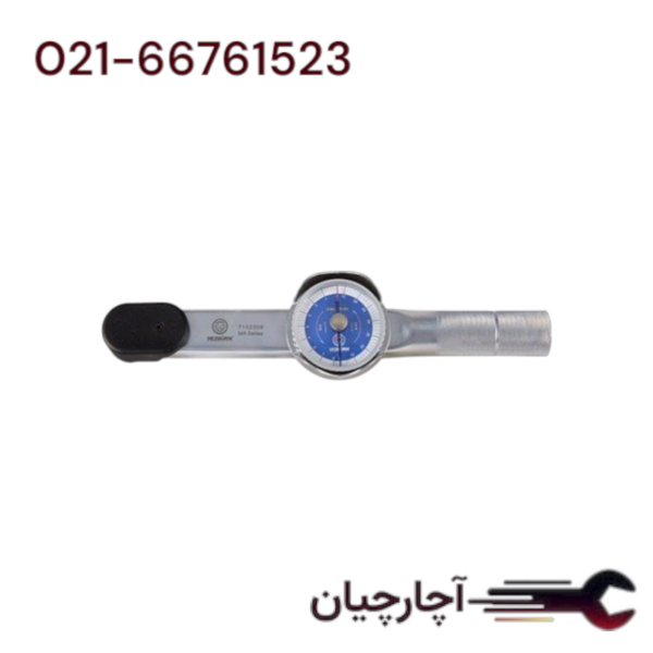 ترکمتر سری Maعقربه ای (ساعتی) درایو 3/8 0-17/5 نیوتن متر برند هزبرن، کد کالا 7103017.5