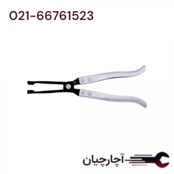 انبر بلند لاستیک ساق سوپاپ برند هزبرن، کد کالا 561102