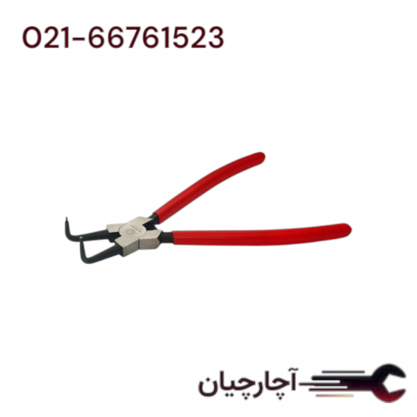 انبر خار جمع  کن سر کج  5اینچ  برند هزبرن، کد کالا 55105IB