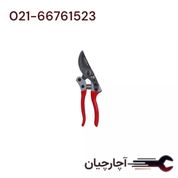 قیچی باغبانی با روکش تفلون 8/5 اینچ برند توسن، کد کالا T5505