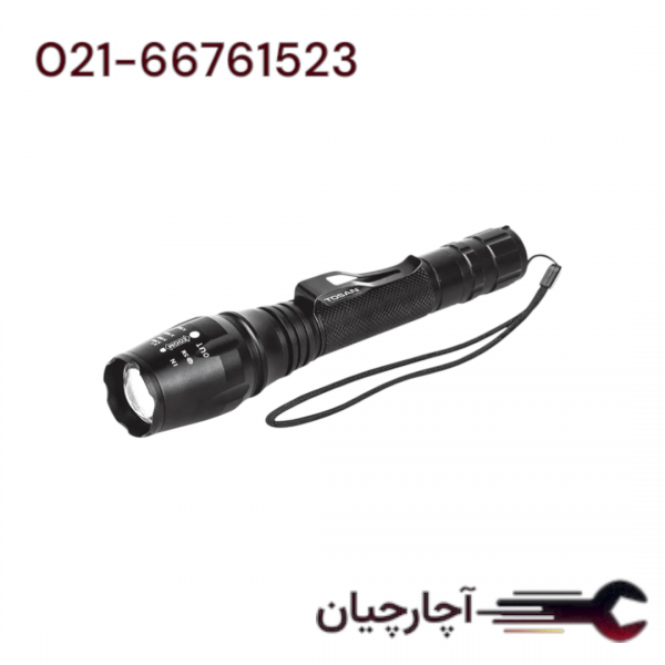 چراغ پلیسی شارژی  برند توسن، کد کالا 9581FLL