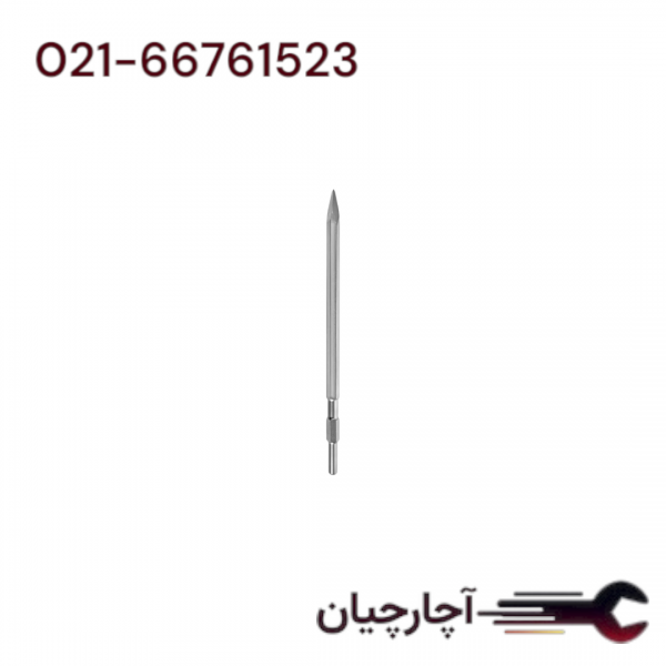 قلم 6 گوش HEXنوک تیز 17*280 برند توسن، کد کالا T20-280-17BPC6A