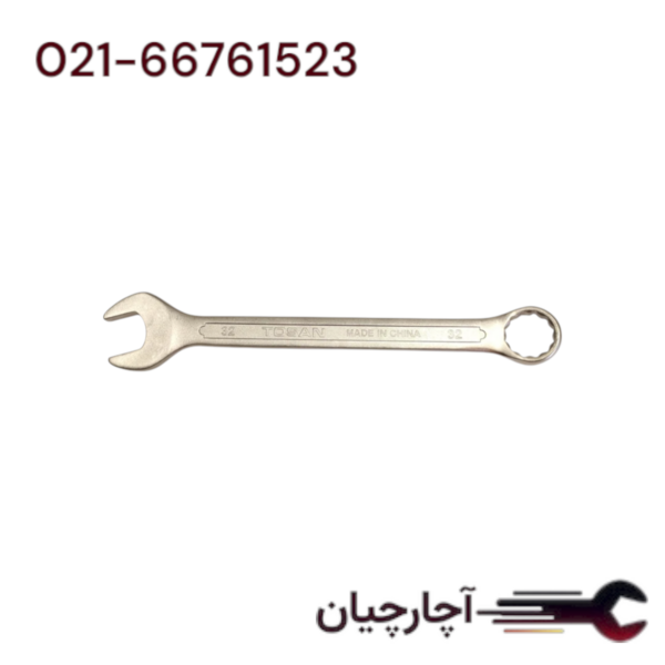 آچار یکسر رینگی سایز 08میلی متر برند توسن، کد کالا TI101-08