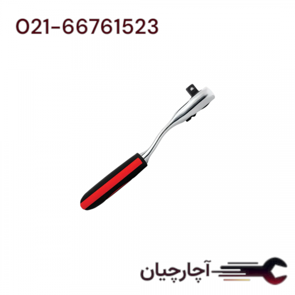 دسته جغجغه درایو 1/2 سایز 250 میلی متر  برند توسن، کد کالا T1291C-10