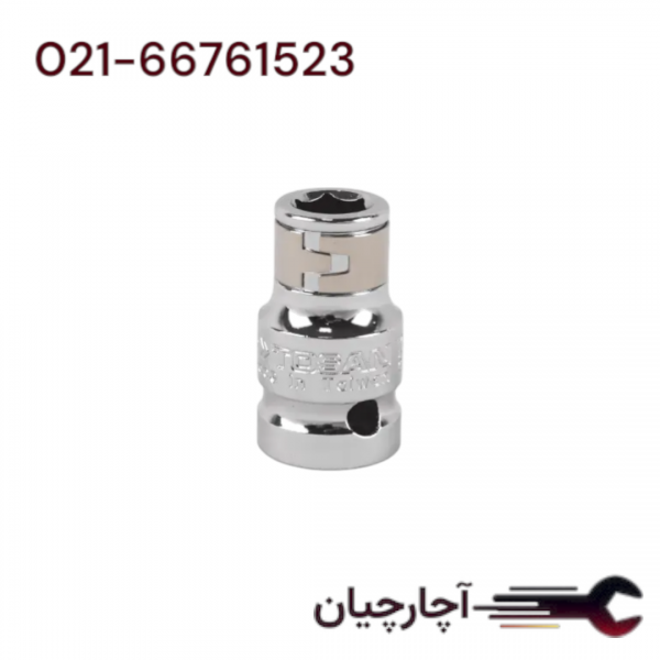 تبدیل بکس 1/2 اینچ به بیت 6 پر  برند توسن، کد کالا T1277-10