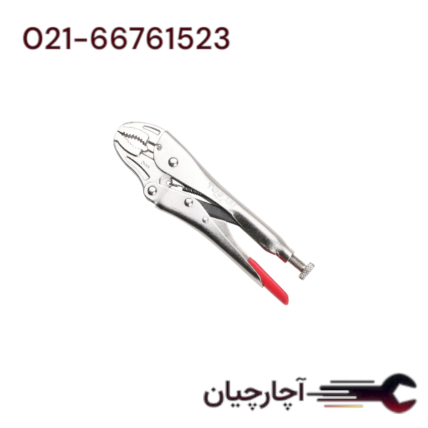 انبر قفلی سایز 7 اینچ برند توسن، کد کالا T2011-7